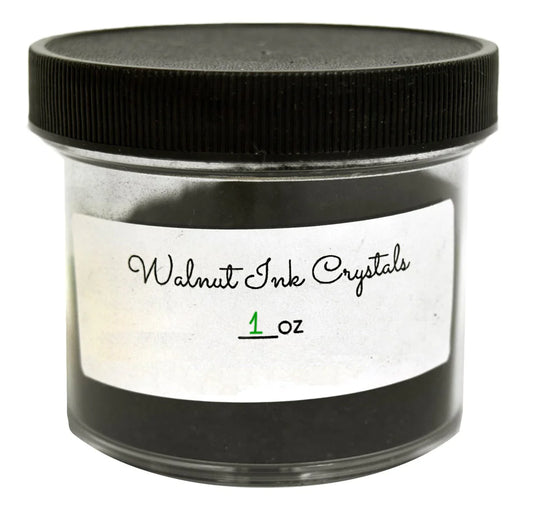 WALNUT CRYSTALS & INK