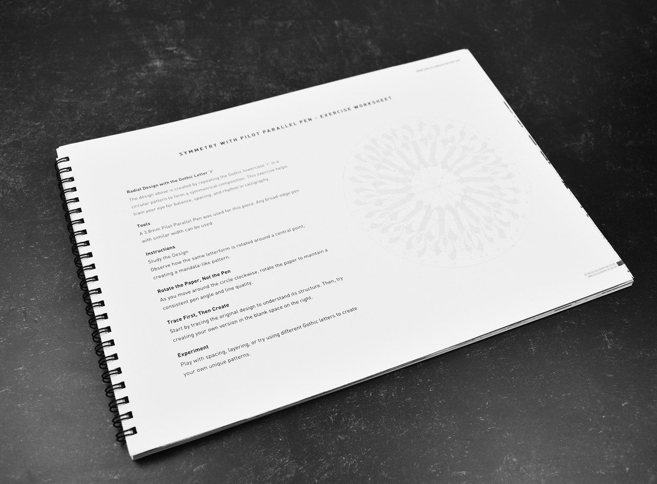 GOTHIC SCRIPT DETAILED WORKBOOK