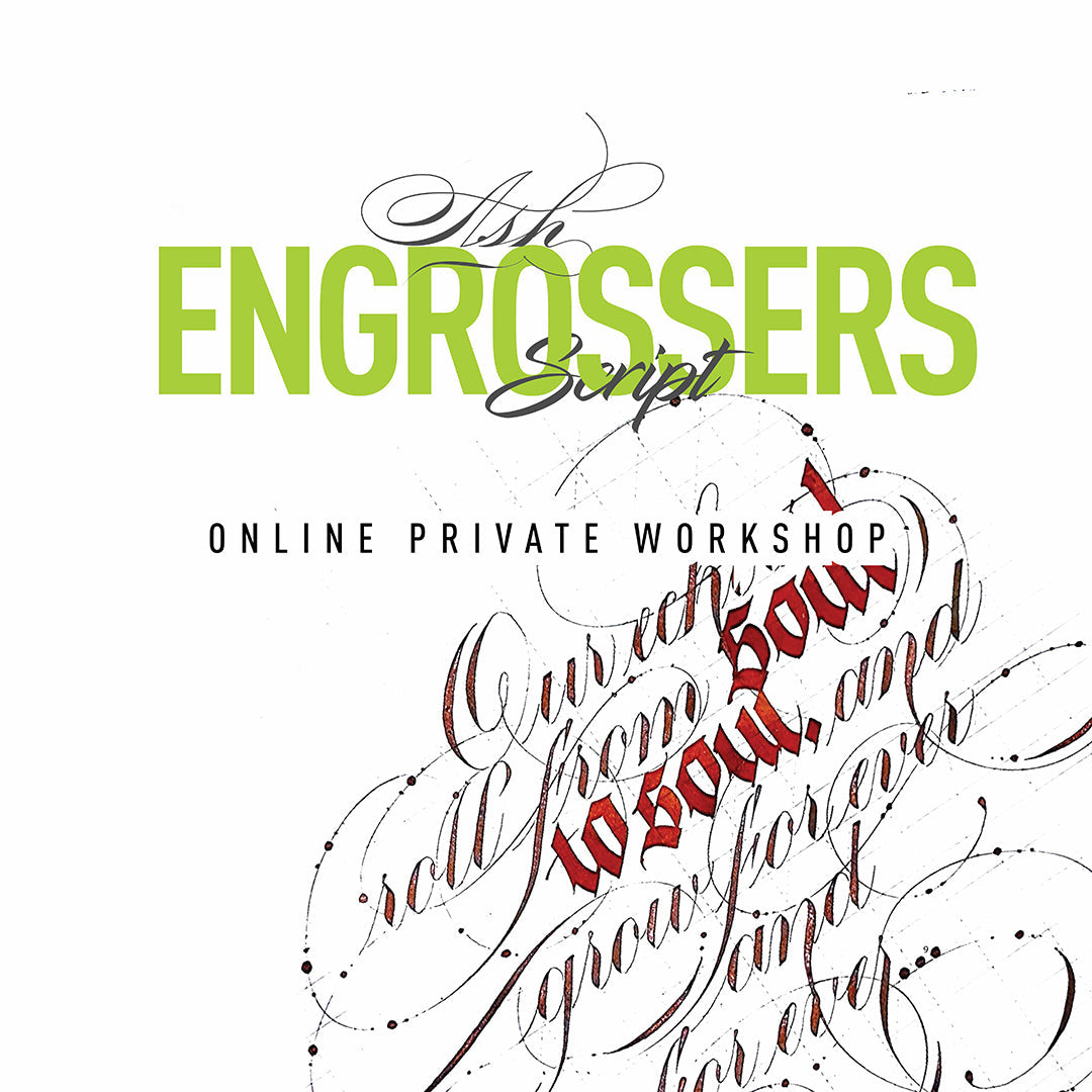Engrossers Script Practice Sheets December Is Here. Is Everyone