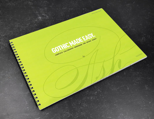 GOTHIC SCRIPT DETAILED WORKBOOK