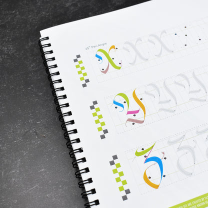 GOTHIC SCRIPT DETAILED WORKBOOK